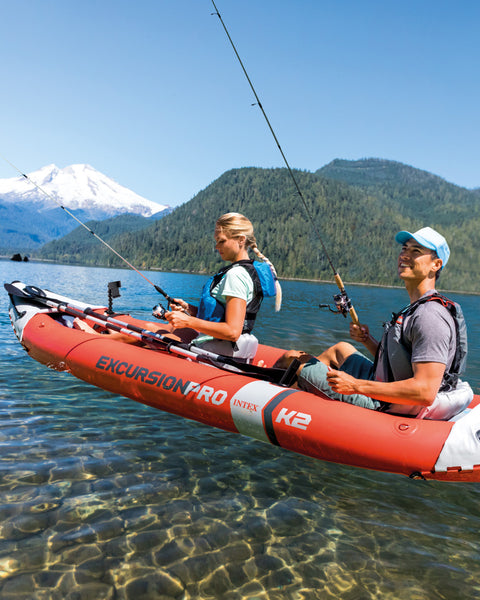 Intex Excursion Pro K2 Inflatable Kayak 2 Person 383x46x33cm