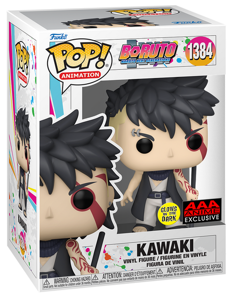 Funko Pop! Animation Boruto Kawaki (Prologue) Glow in the Dark Exclusive