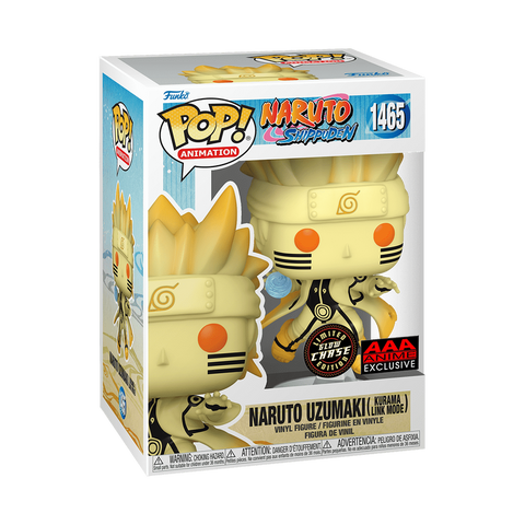 Funko Pop! Naruto: Shippuden Naruto Uzumaki Kurama Link Mode W/ Chase