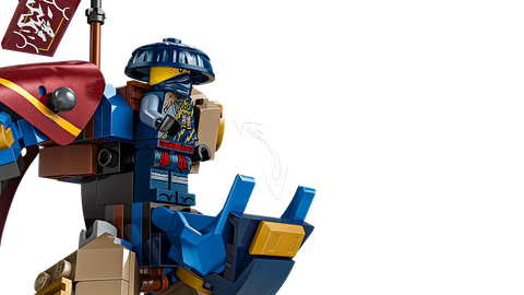 LEGO - Ninjago Dragons Rising Rogue's Mech Dragon Rider 71843 584 Pieces