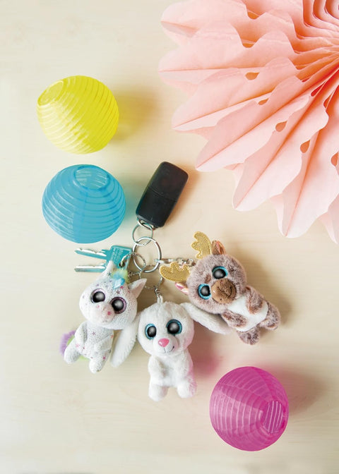 Nici Glubschis Key Ring Bunny Wolli-Dot 9cm