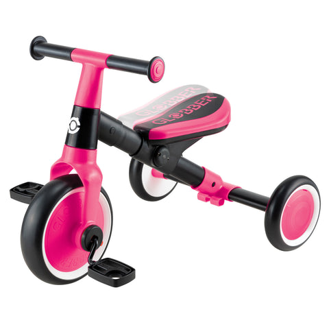 Globber 2 in 1 Learning Trike Fuschia 1-3 Years