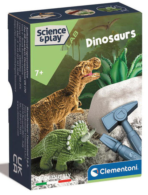 Clementoni Science & Play Mini Dig Kit Dinosaurs