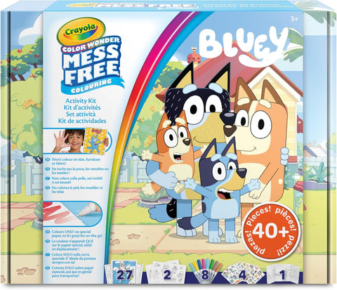 Crayola Color Wonder Mess Free Bluey Activity Set