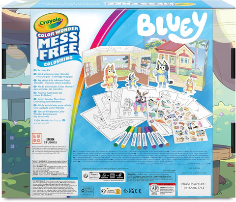Crayola Color Wonder Mess Free Bluey Activity Set