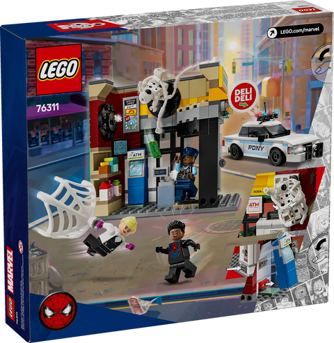 LEGO - Marvel Spider-Verse: Miles Morales vs. The Spot 76311 375 Pieces