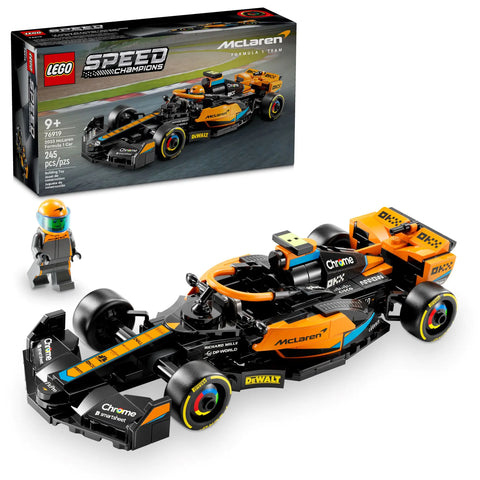 LEGO- Speed Champions 2023 McLaren Formula 1 Race Car 76919 245 Pieces