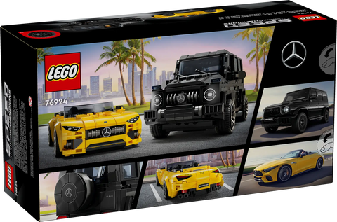 LEGO - Speed Champions Mercedes-AMG G 63 & Mercedes-AMG SL 63 76924 808 Pieces