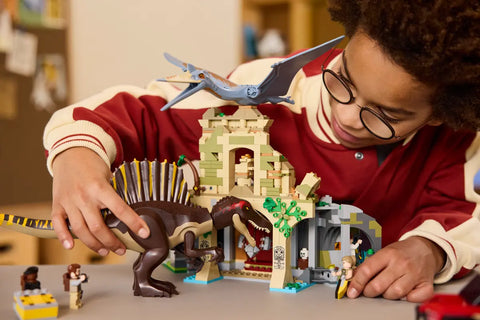 LEGO - Jurassic World Spinosaurus & Quetzalcoatlus Air Mission 76976 984 Pieces