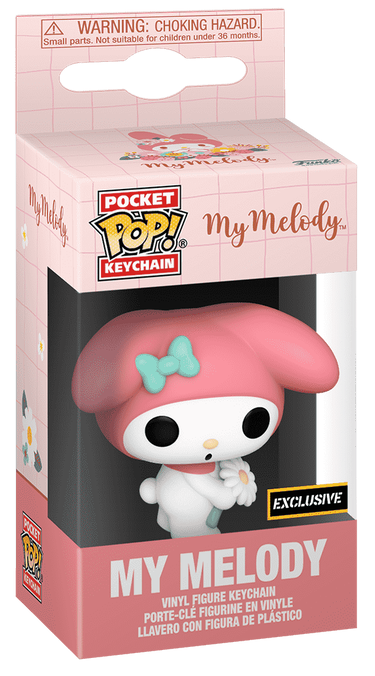 Funko Pocket Pop! My Melody with Flower Key Chain