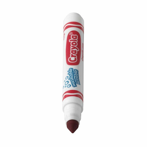 Crayola 8 Ultra Clean Washable Markers Broad Line Tip