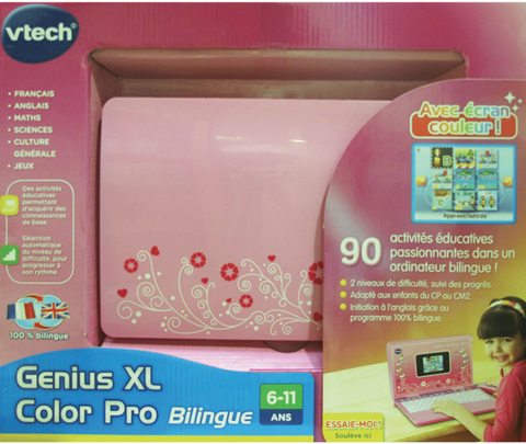 VTech Genius XL Color Pro Bilingue Rose