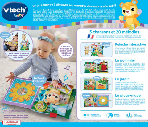 VTech Grand Livre Toudoux Des Découvertes