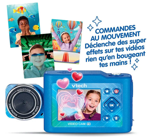 VTech KidiZoom Video Cam FX Bleu