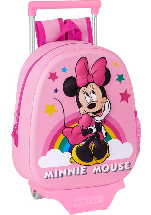 Disney Minnie Mouse 3D Trolley Backpack 32cm