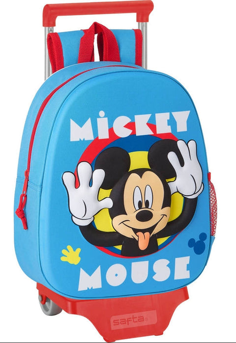 Disney Mickey Mouse 3D Trolley Backpack 32cm