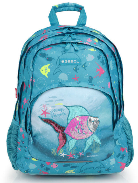 Gabol Acqua Kids Backpack 3 Parts 44cm