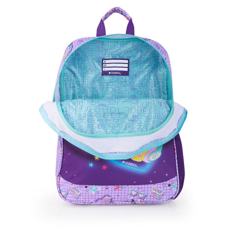 Gabol Funny Kids Lilac Backpack 1 Compartment 40cm