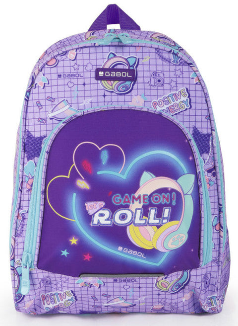Gabol Funny Kids Lilac Small Backpack 1 Compartment 34cm
