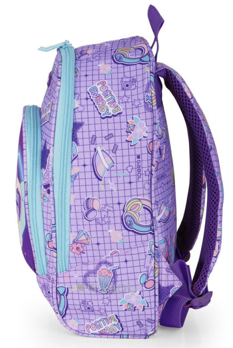 Gabol Funny Kids Lilac Small Backpack 1 Compartment 34cm