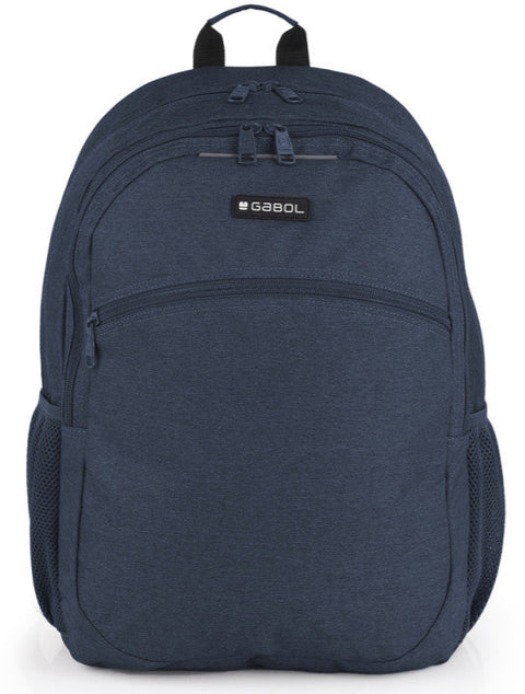 Gabol Wolf Teenager Navy Blue Backpack 2 Compartments 46cm
