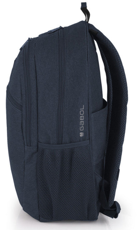 Gabol Wolf Teenager Navy Blue Backpack 2 Compartments 46cm