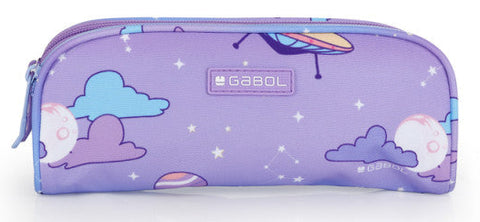Gabol Cosmos 2 Parts Pencil Case 22cm
