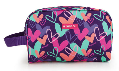 Gabol Kokoro Hearts Cosmetic Bag 24cm
