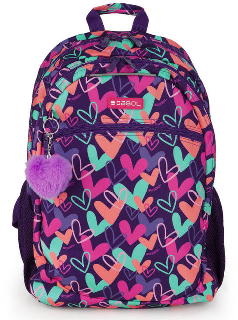 Gabol Kokoro Hearts 2 Parts Backpack 46cm