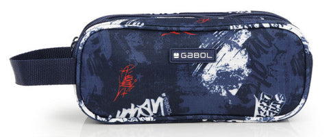 Gabol Dash 3 Parts Pencil Case 22cm