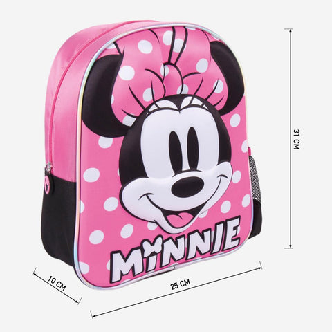 Disney Minnie Mouse 3D Backpack 31cm