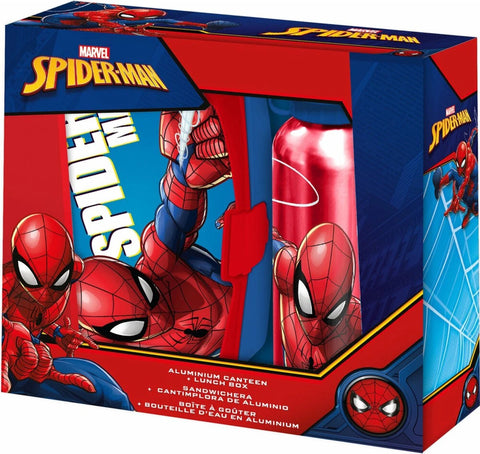 Spider-Man Lunch Box And Water Bottle Set