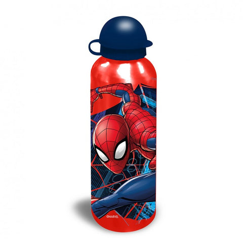 Marvel Spider-Man Aluminium 500ml Assorted