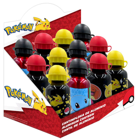 Pokémon Aluminum Water Bottle 500ml Assorted