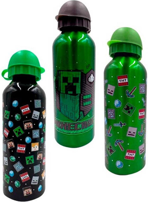 Minecraft Aluminum Water Bottle 500ml