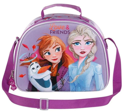 Disney Frozen 2 Friends 3D Lunch Bag 26cm