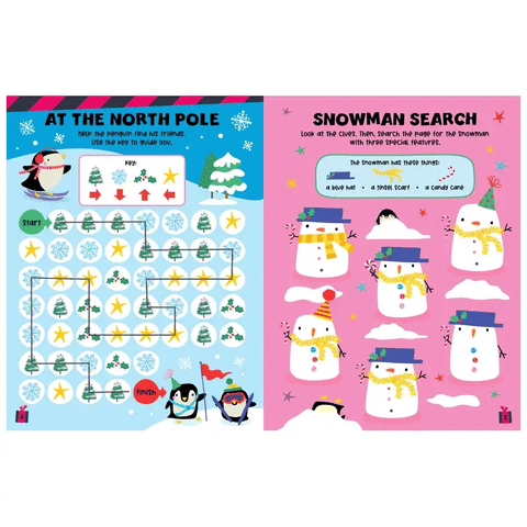 Polar Party Christmas Activity Book
