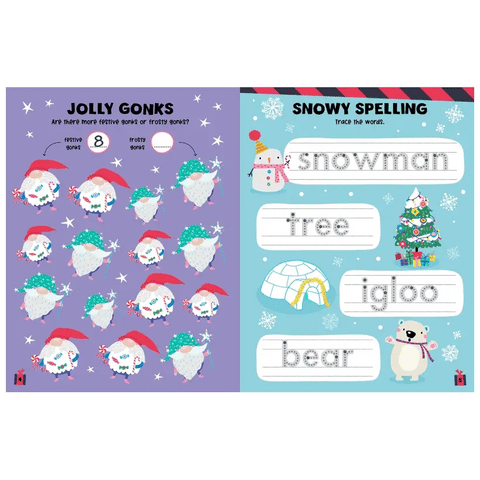 Polar Party Christmas Activity Book