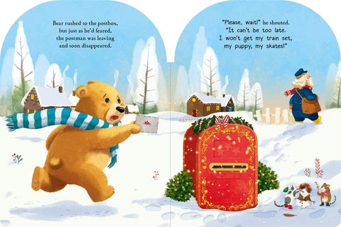 Santa's Postbox With Letter To Write