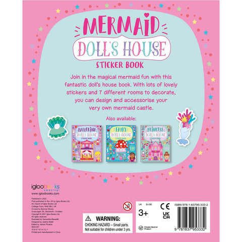 Doll's House Sticker Book Mermaid