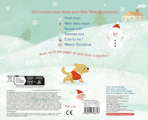Mon Noël En Chansons, Livre Sonore Avec Boitier