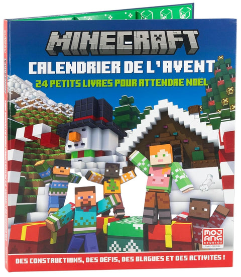 Minecraft Calendrier De l'avent 24 Petits Livres Pour Attendre Noël