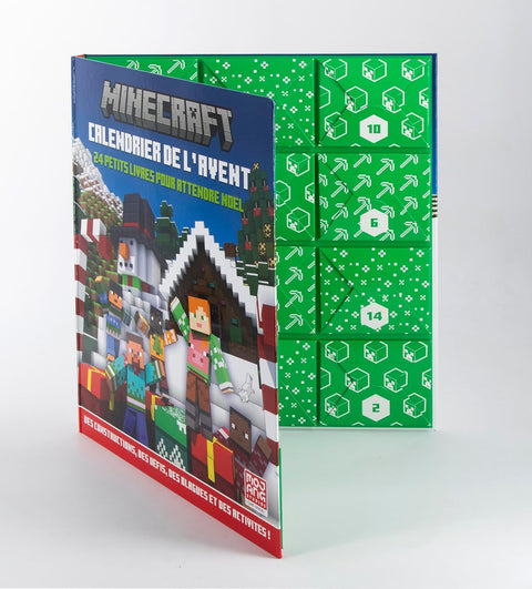 Minecraft Calendrier De l'avent 24 Petits Livres Pour Attendre Noël