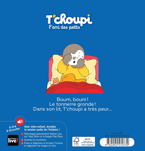 T'choupi No.15 a peur de l'orage
