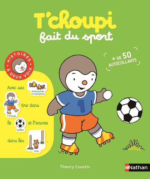 T'choupit Fait Du Sport + 50 Autocollants