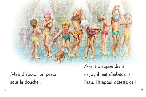 Je commence à lire avec Martine 3, Martine Apprend à Nager