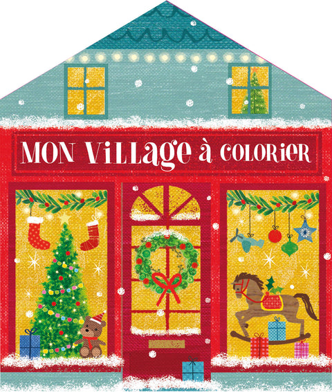 Mon Village Sous La Neige 25 Maisons En Papier à Assembler