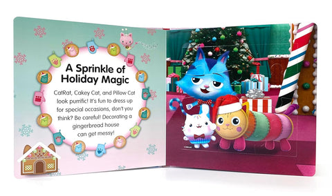 Gabby's Dollhouse Christmas My First Puzzle Book
