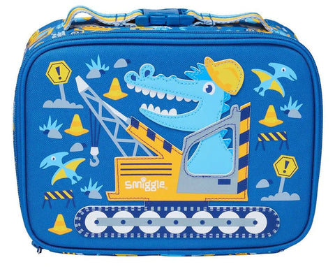 Smiggle Blue Big Dreams Teeny Tiny Square Lunch Bag