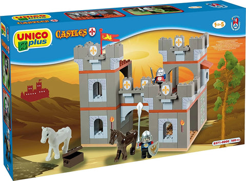 Unico Plus Medieval Castle 168 Pieces